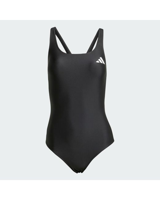 Adidas Black V-Back Swimsuit