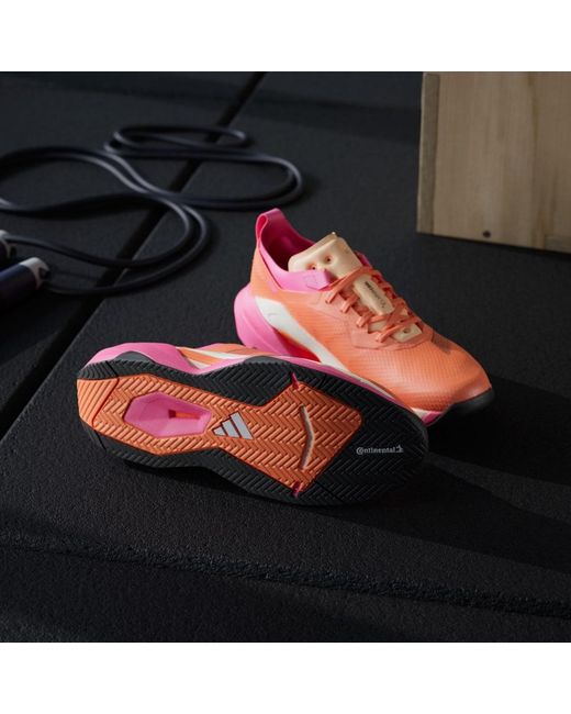 Adidas Pink Rapidmove Pro Training Shoes for men