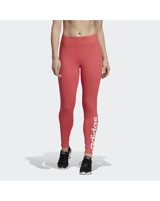 Women's Pink Essentials Linear Leggings Women's Pink Essentials Linear Leggings