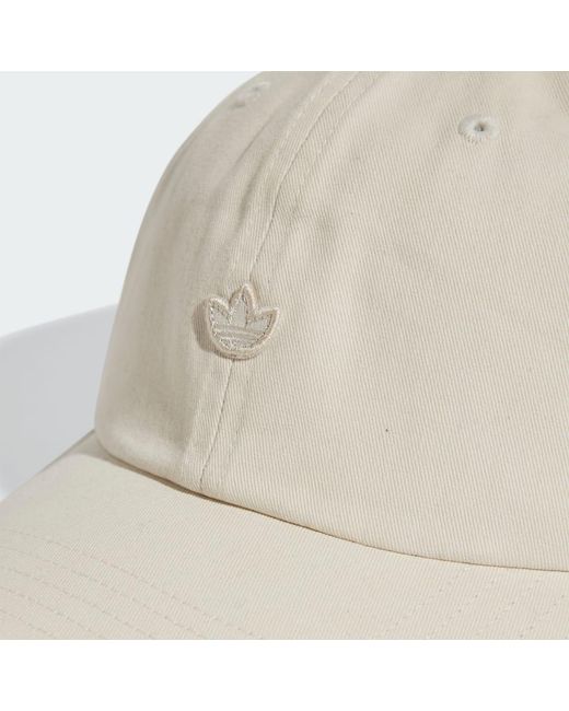 Adidas White Premium Essentials Dad Cap