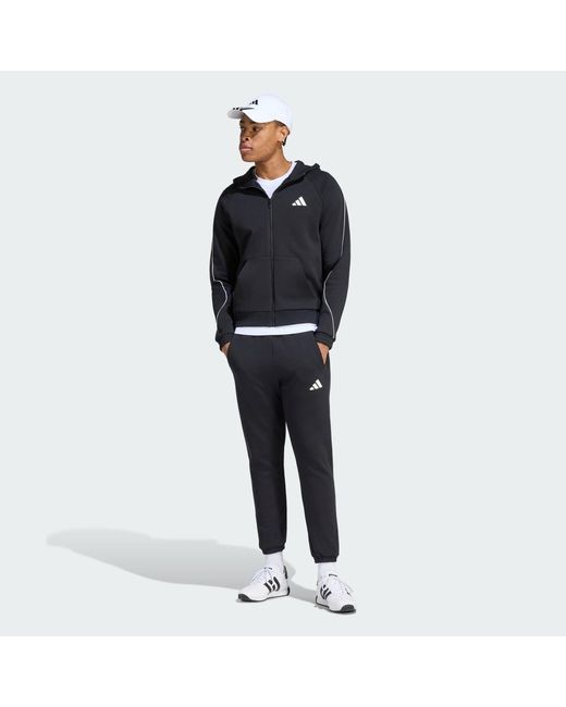 Adidas Black Stadium Small Logo Pant for men