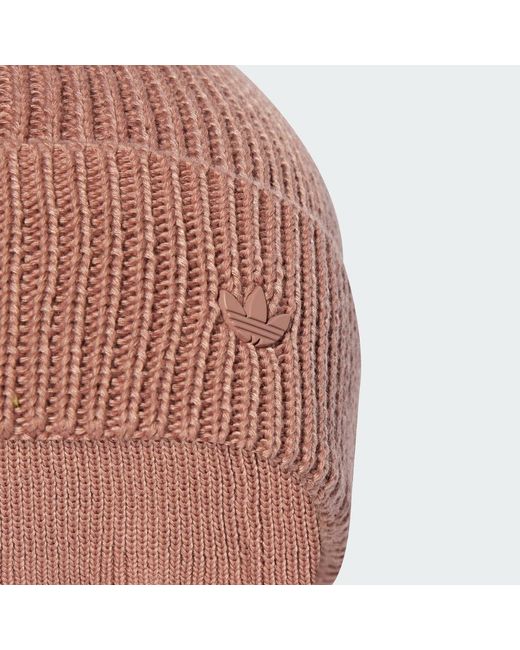 Adidas Multicolor Everyday Icons Beanie With Tonal Metal Trefoil