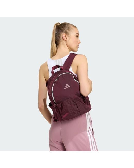 Adidas Purple Glow Backpack