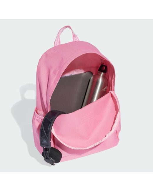 Adidas Pink Backpack With Pencil Case