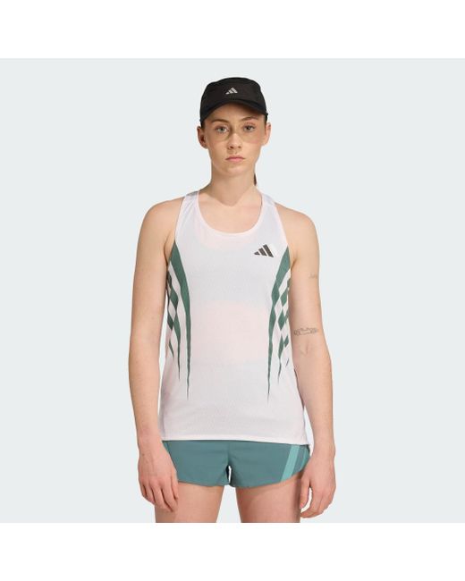 Camiseta De Running Clásica Sin Mangas Adizero Adidas de color Multicolor