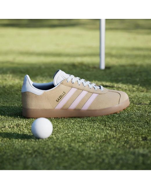 Adidas Natural Gazelle Spikeless Golf Shoes
