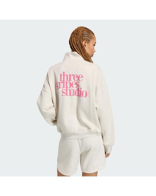Adidas Natural 3 Stripes Studio Tracktop