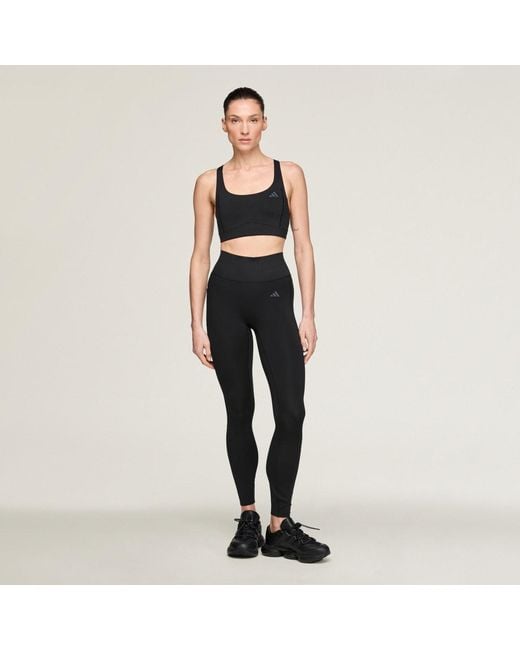 Adidas Black X Entire Studios Optime Training Bra Medium Support
