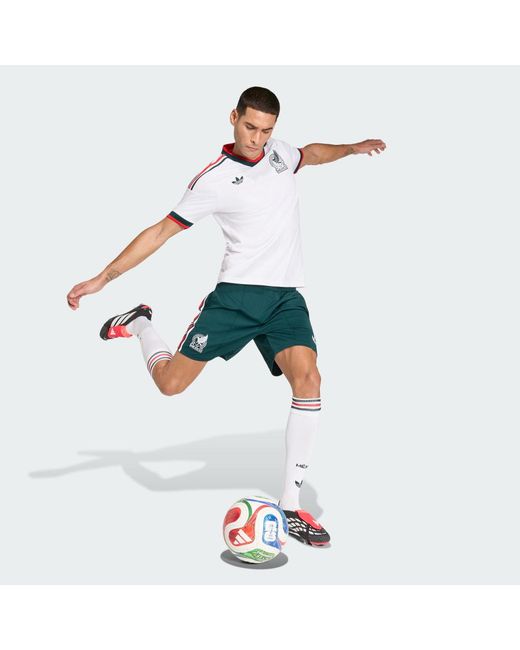 Adidas Multicolor Mexico 26 Away Replica Shorts for men