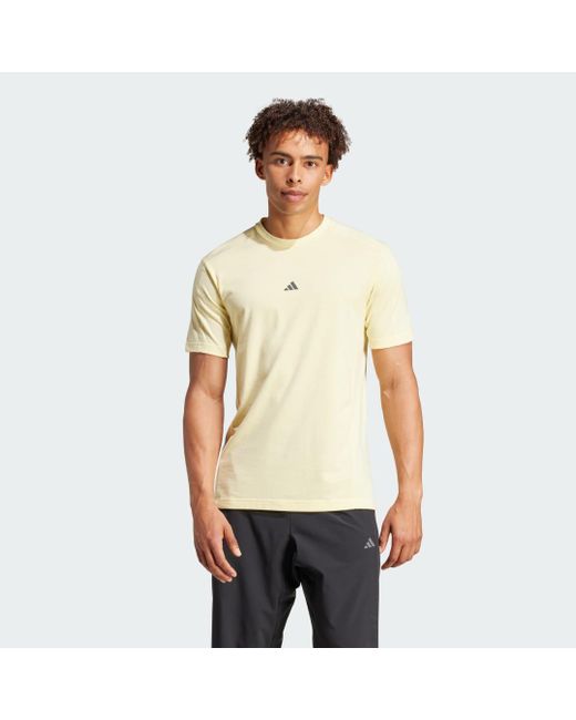 Adidas Natural Yoga T-Shirt for men