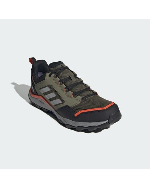 Adidas Gray Tracerocker 2.0 Gore-Tex Trail Running Shoes for men