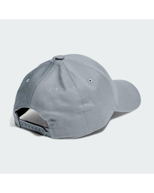 Adidas Blue Metallic Trefoil Baseball Cap