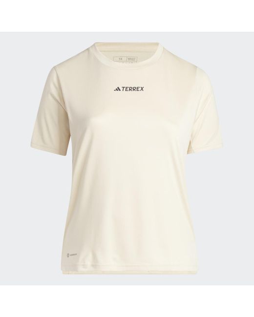 T-shirt Terrex Multi (Curvy) di Adidas in Natural