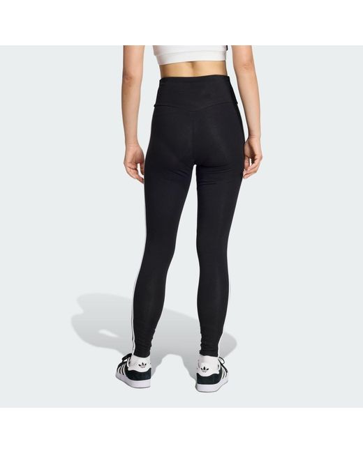 Adidas Black 3-Stripes Leggings
