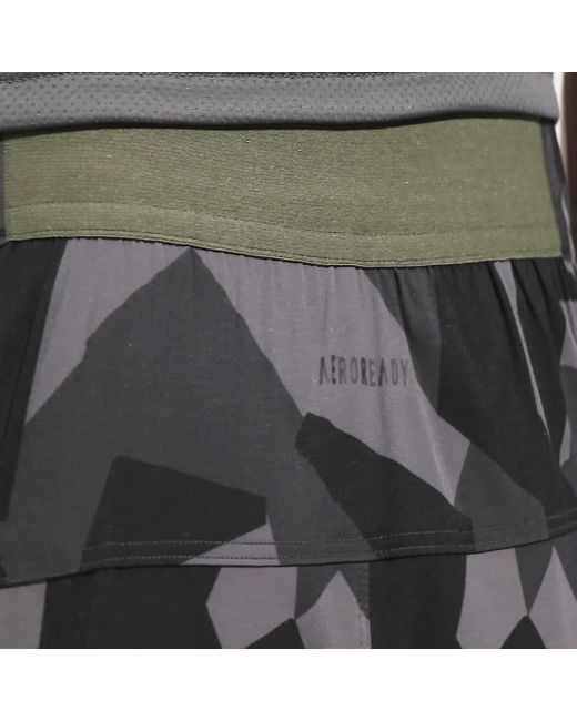Short Designed for Training Pro Series Strength di Adidas Originals in Gray da Uomo