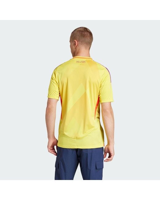 Adidas Yellow Belgium 25 'S Team) Away Jersey for men
