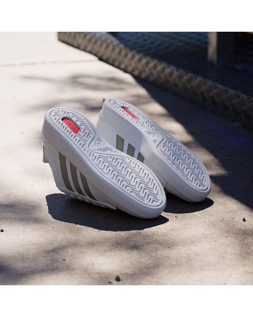 Adidas White Grand Court 3.0 Shoes