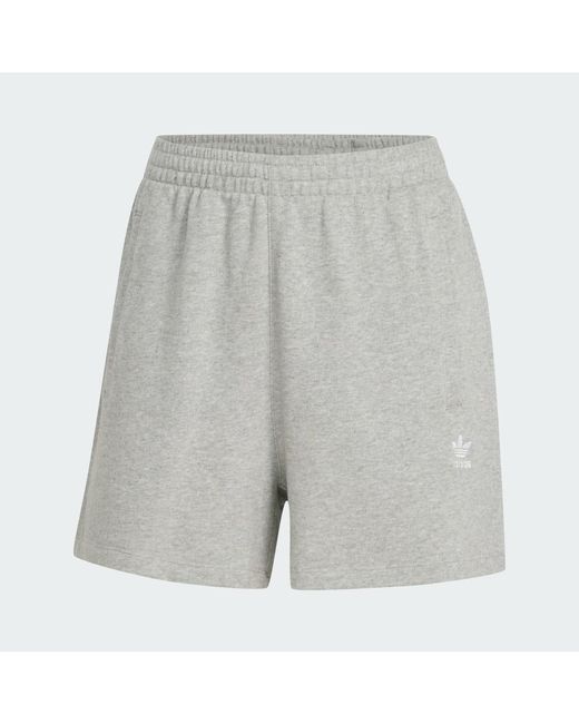 Adidas Gray Essentials French Terry Shorts