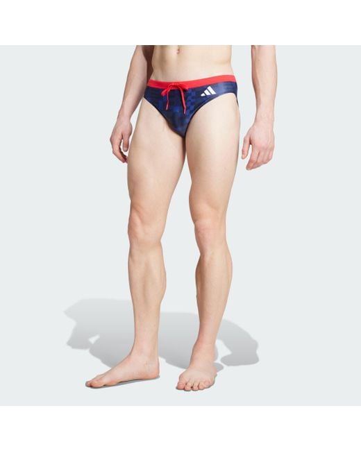 Adidas Blue Tom Daley Trunks for men