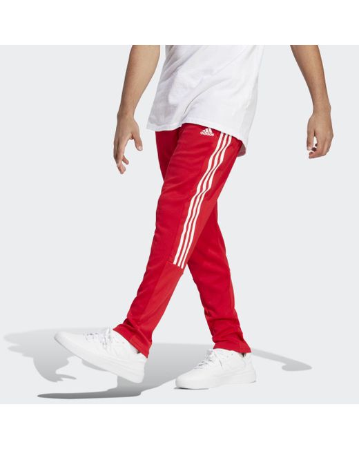 Adidas Red Tiro Suit-Up Lifestyle Track Pants for men