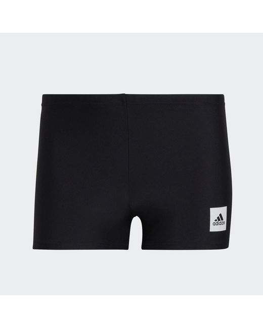 Bañador bóxer Solid Adidas de hombre de color Black