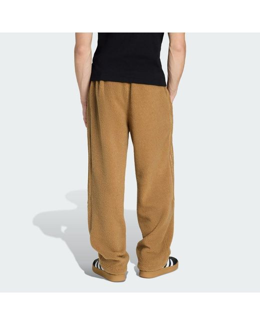Adidas Brown Borg Fleece Teamgeist Trackpant for men