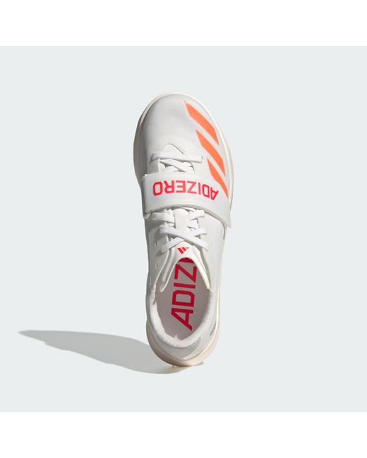 Adidas Pink Adizero Tj/Pv Track And Field Shoes