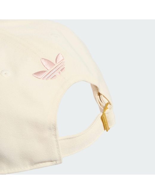 Adidas Natural Baseball Cap With Scrunchy