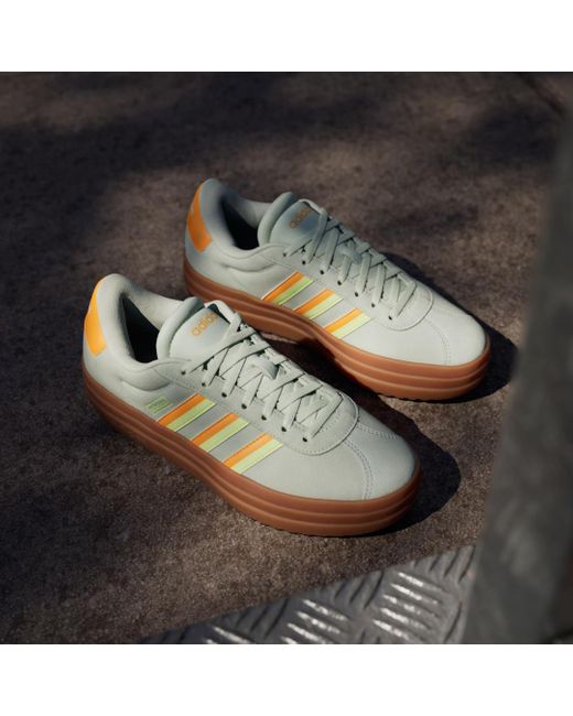 Adidas Yellow Vl Court Bold Schuh