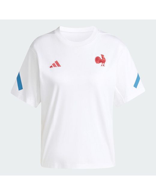 Adidas Originals White France Travel Z.N.E. Tee