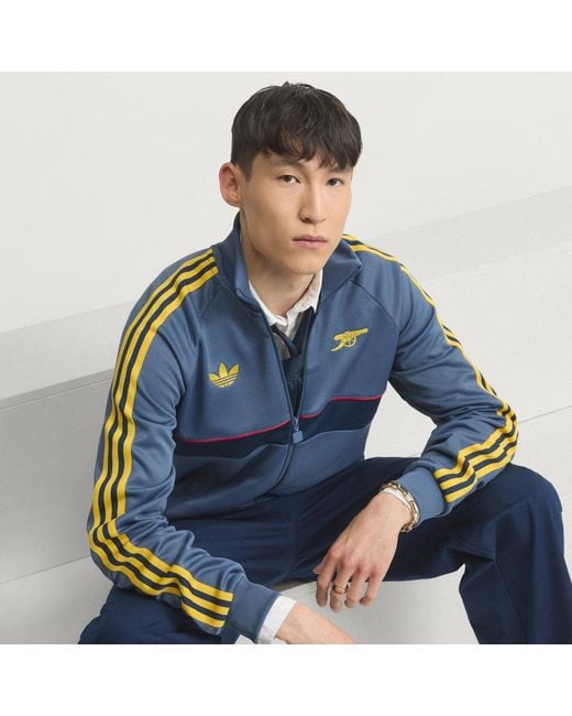 Adidas Blue Arsenal Fc Og Track Top for men