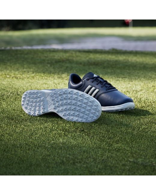 Adidas Blue Alphaflex Zoysia Spikeless Golf Shoes