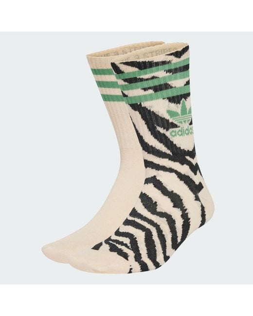 Adidas Green X Farm Rio Crew Socks 2 Pairs