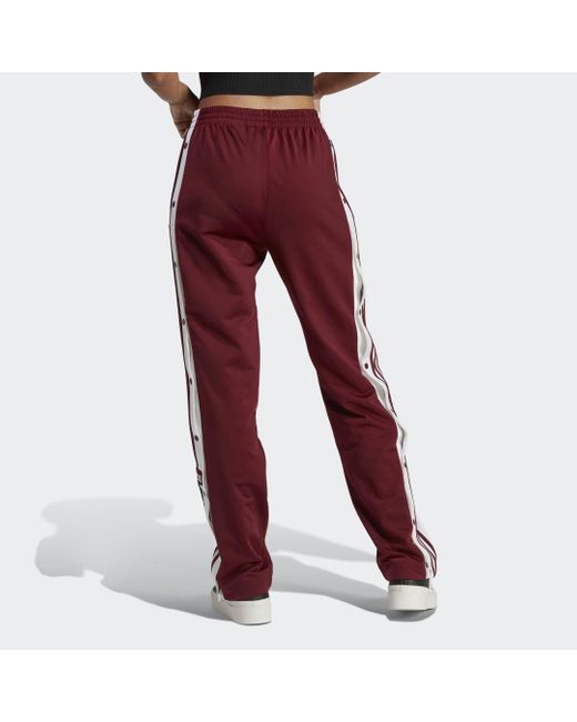 Women Adicolor Classics Adibreak Track Pants adidas en coloris Rouge | Lyst