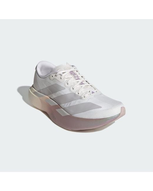 Adidas Originals White Adizero Evo Sl Wove