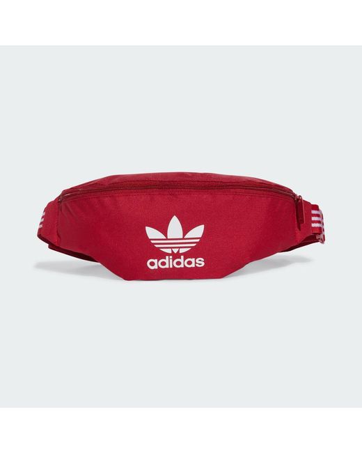 Marsupio Adicolor di Adidas in Red