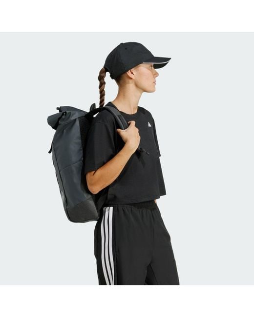 Adidas Black Hybrid Backpack