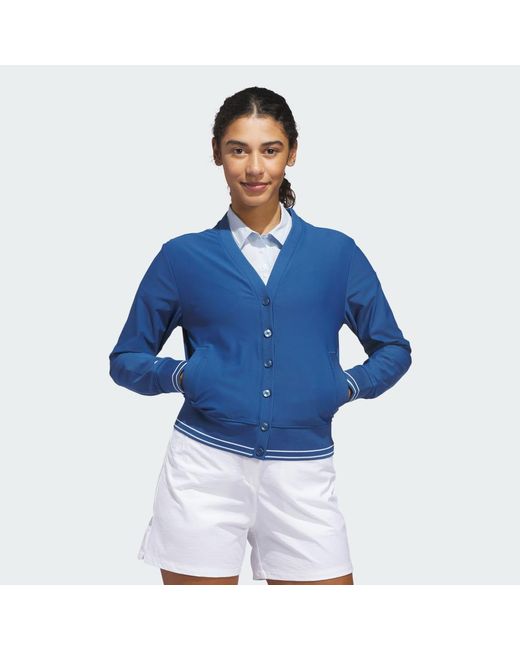 Adidas Blue Ultimate365 Tour Cardigan
