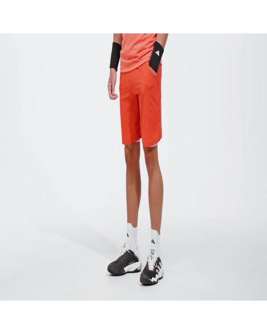 Short da tennis Ergo di Adidas in Orange da Uomo