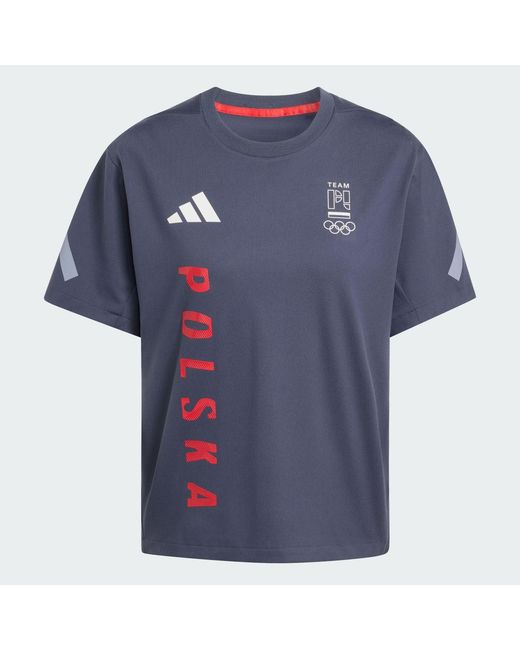 Adidas Blue Poc Z.N.E. T-Shirt