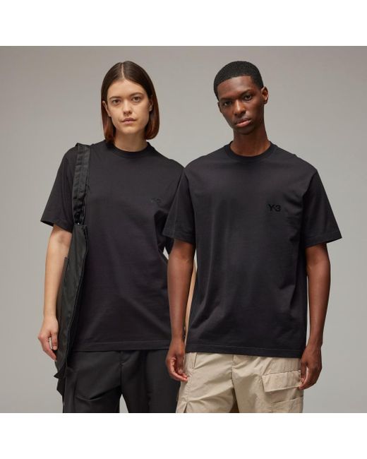Adidas Y-3 Relaxed T-shirt in het Black