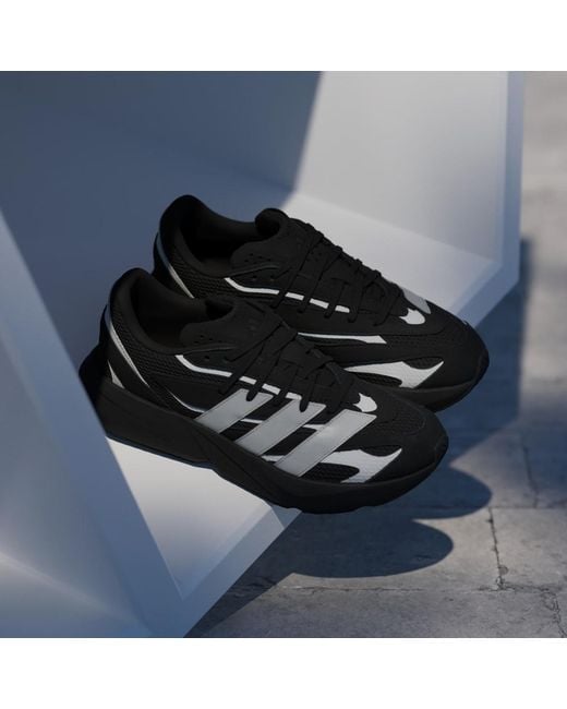 Adidas Black Lifestyle Lightblaze Shoes Jr2401