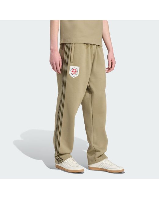 Adidas Natural Mesh Stripe Joggers for men