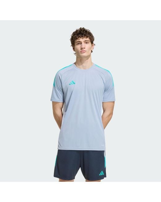 Adidas Blue Tiro 26 Essentials Jersey for men