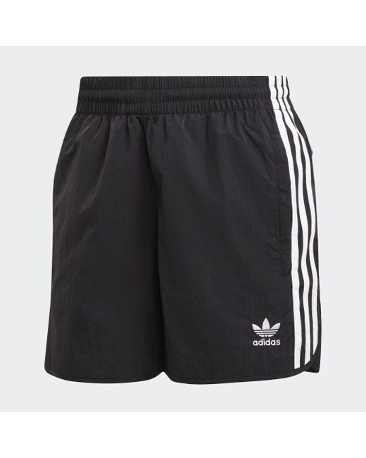 Adidas Originals Black Adicolor Classics Sprinter Shorts for men