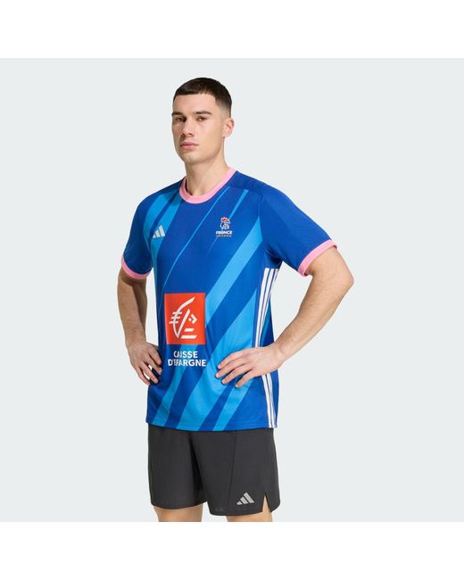 Adidas Blue Ffhb Match Jersey for men
