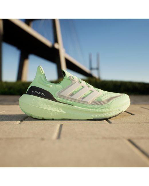 Adidas Green Ultraboost Light Shoes