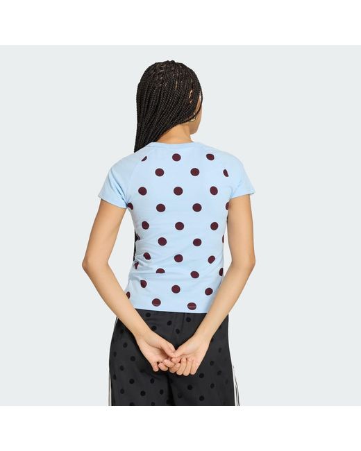 Adidas Blue T-Shirt Adidas Slim Fit Cali T-Shirt