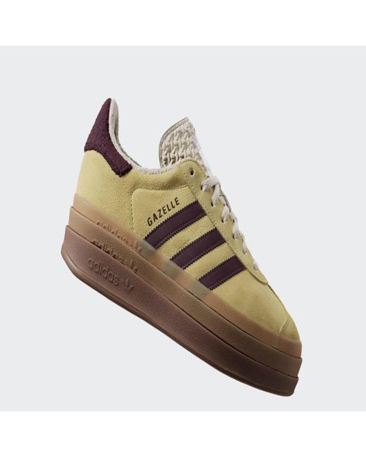 Adidas Yellow Gazelle Shoes