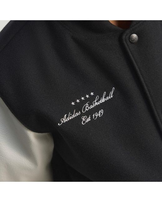 Adidas Black Originals Basketball Jacket